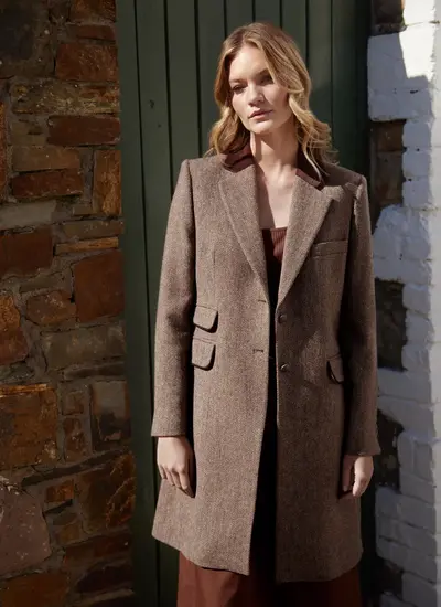 Salpensa Tweed Coat
